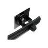 Ergotron DS100 - stovas - horizontalus - skirtas 2 LCD ekranams - aliuminis, plienas - juodas - ekrano dydis: iki 61 cm (iki 24 colių)