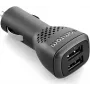 TomTom greitojo įkrovimo dvigubas automobilinis įkroviklis – maitinimo šaltinis – 2,4 A – 2 išvesties prievadai (USB) – skirtas GO 5200, 620, 6200, GO Professional 520, 620, 62XX, RIDER 410, 42, 450, 500, 550, VIA 53