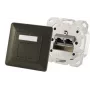 Kištukinis lizdas ShiverPeaks S/CONN 74280-A — 2×RJ-45, Cat6a, 500 MHz, metalinis korpusas, antracitinis