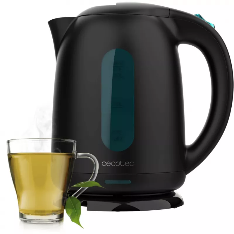Elektrinis virdulys CECOTEC Thermosense 180 — 1,7 l, 2200 W, juodas
