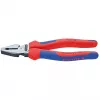 KNIPEX 02 02 200 - Apžiūros replės - Plienas - Plastikas - Mėlyna/raudona - 20 cm - 342 g