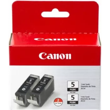 Rašalo kasetė Canon PGI-5BK Originali juoda pigmentinė daugkartinė pakuotė