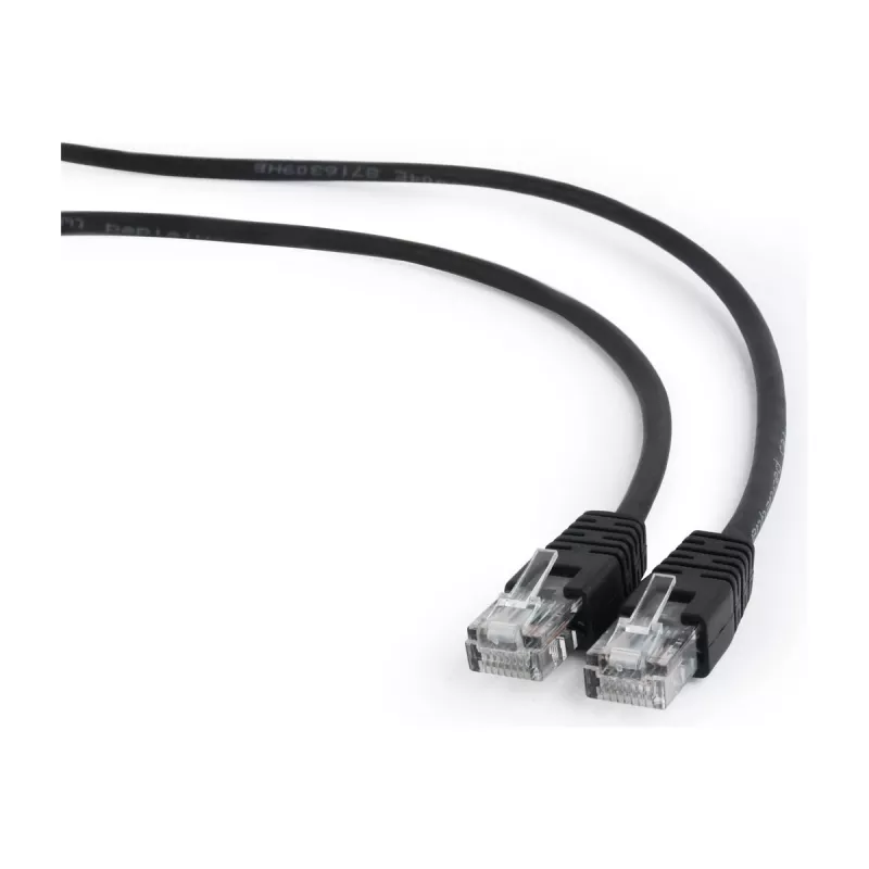 LAIDAS JUNGTINIS CAT5E UTP 7,5M/JUODAS PP12-7,5M/BK GEMBIRD