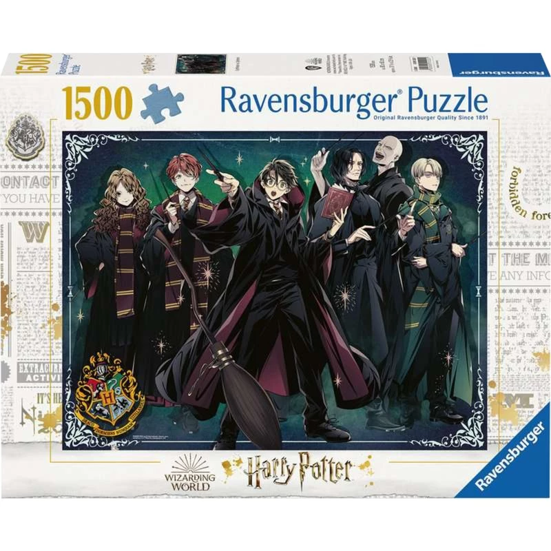Dėlionė Ravensburger Gryffindor vs. Slytherin 1500 detalių, 1500 vnt.