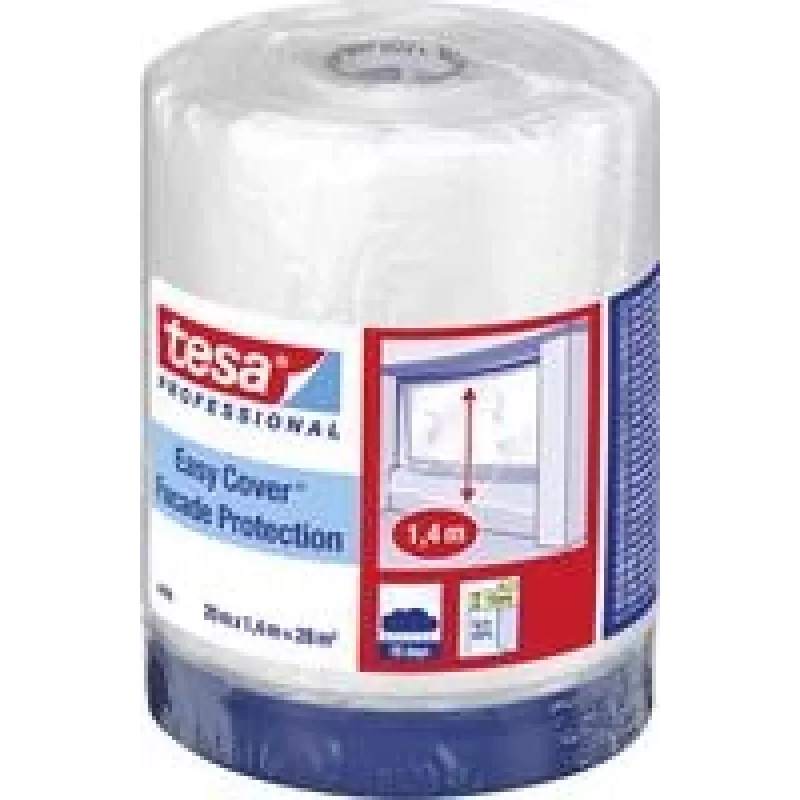tesa 04498-00001-00 apsauginė plėvelė Easy Cover® (ilgis x plotis) 20,00 m x 1400,00 mm 20 m (04498-00001-00)