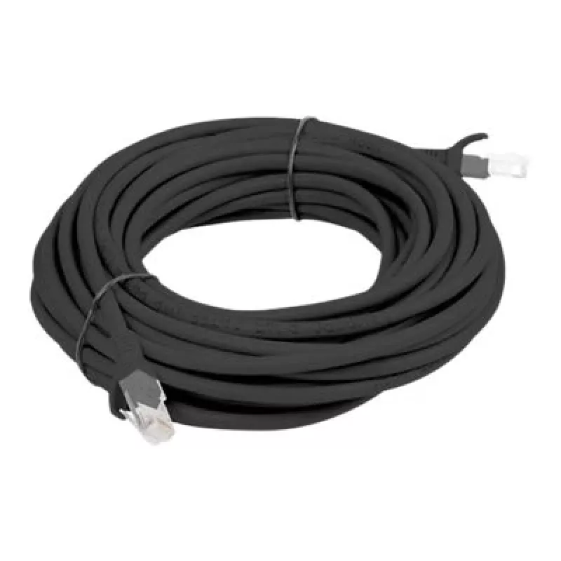 LANBERG tinklo kabelis Cat6 U/UTP RJ-45 į RJ-45, 5 m, juodas, CCA laidininkai, 250 MHz, 26 AWG
