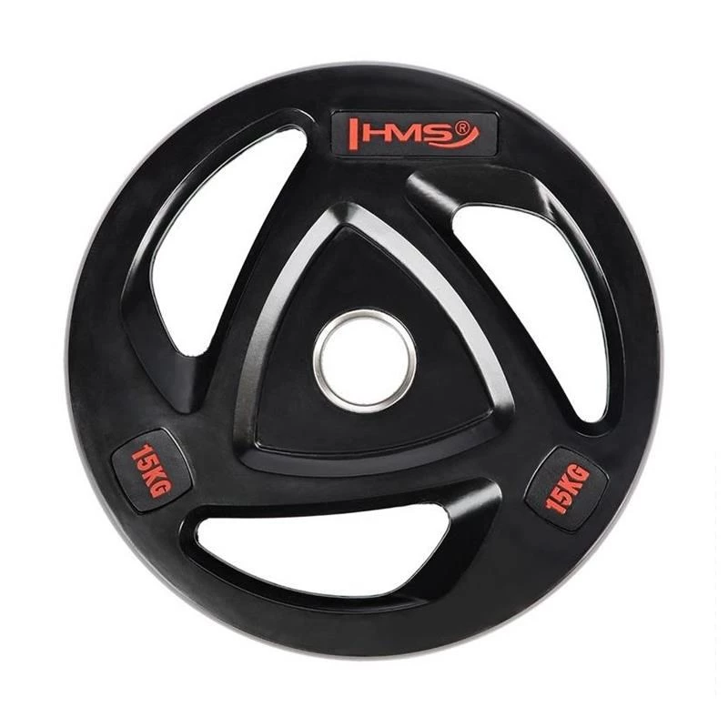 HMS Fitness TOX15 1 vnt. olimpinis gumuotas svorio diskas