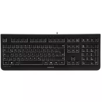 CHERRY KC 1000 klaviatūra, skirta biurui, USB, QWERTY, ispaniška, juoda