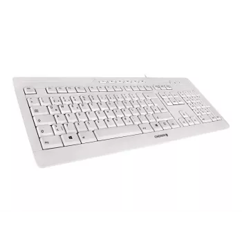 CHERRY STREAM 3.0 klaviatūra Office USB Šveicariška pilka