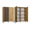 KAMARO 2DD plonas/GŁ ąžuolas ARTISAN DISPLAY CABINET