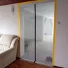 Dulkių barjeras durų remontui XXL, dulkių užuolaida 230x135 tiesi