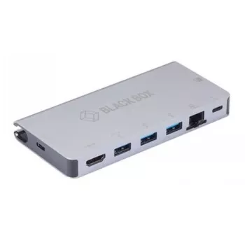 Juoda Box USB C dokinimo stotelė - Displayport rinkinys