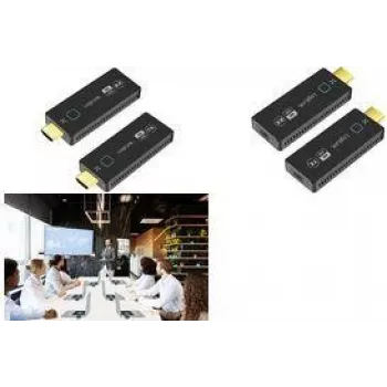 LogiLink LL HDW0111 - HDMI Extender Set Wireless 4K 60 Hz - Laidų/Adapterių rinkinys - Laidų/Adapterių rinkinys - Skaitmeniniai/Duomenys (HDW0111)