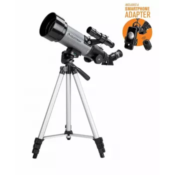 Celestron Travelscope 70 DX refraktorius, juodas, pilkas