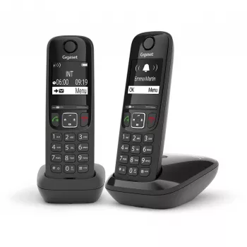 Gigaset AS690 Duo juodas tarpt.