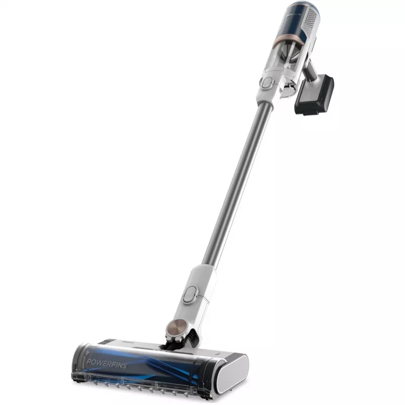 Sharkclean BU3521EU 2-in-1 šluotinis siurblys / elektrinis šepetys, akumuliatorinis, sausas, be maišelio, 21,6 W, mėlyna, balta