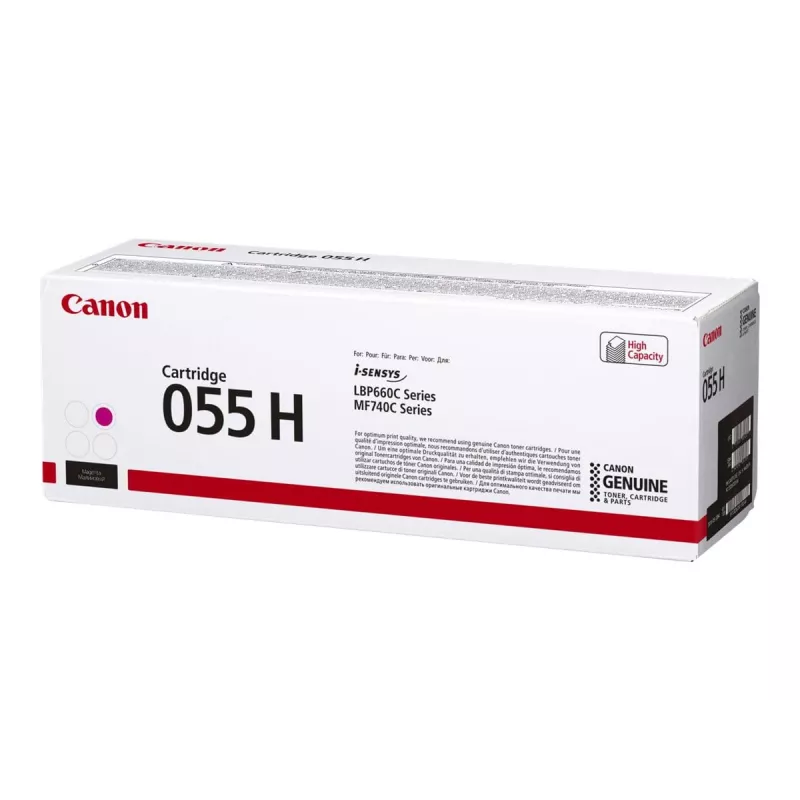 Canon 055H dažų kasetė 1 vnt. Originali Purpurinė