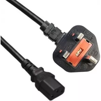 Maitinimo kabelis EECONN S12A-044-01007 juodas 1,8 m Type G C13