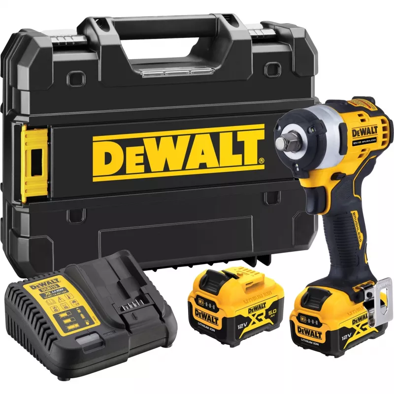 DeWALT DCF901P2-QW veržliaraktis 1/2 340 N⋅m Juoda, Geltona 12 V