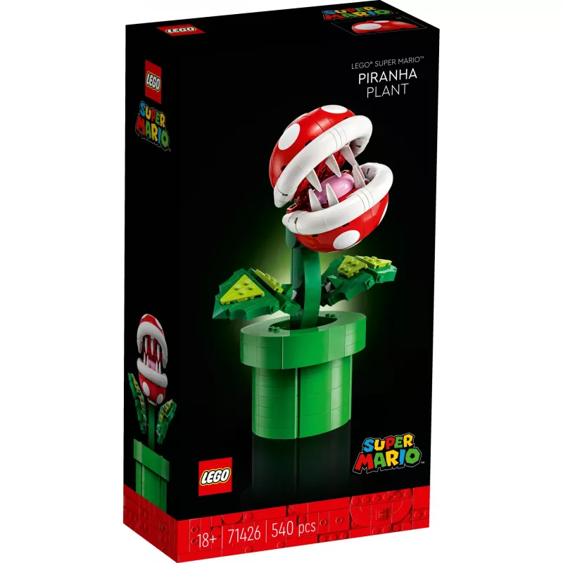 LEGO statybinių žaislų rinkinys LEGO SUPER MARIO 71426 Piranha Plant su interaktyviomis funkcijomis