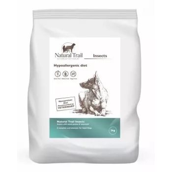 NATURAL TRAIL Premium Insects - sausas šunų ėdalas - 2kg