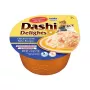 Kačių skanėstas INABA Dashi Delights Vištienos ir Tuno sultinys, 70 g pakuotė, be grūdų, be glitimo, be sojų