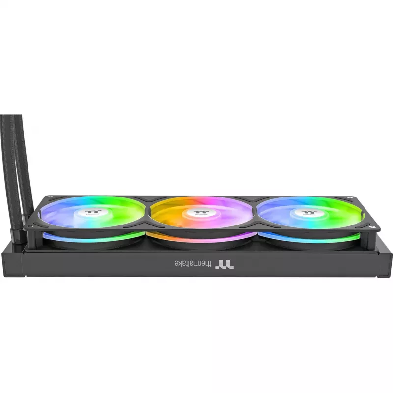 CPU skysčio aušintuvas THERMALTAKE TH360 V3 Ultra ARGB Sync AIO, juodas