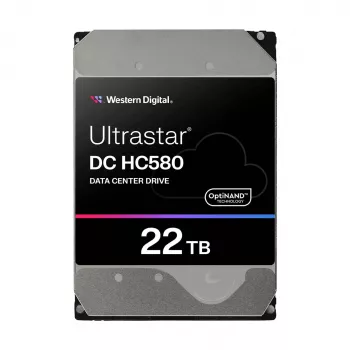 HDD Western Digital Ultrastar DC HC580 22 TB 3.5 colio SAS 7200 RPM 512 MB buferis