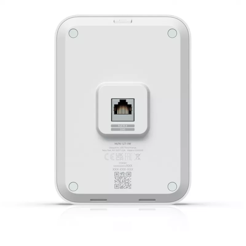 Ubiquiti U7 In-Wall 4300 Mbit/s Baltas Maitinimas per Ethernet (PoE)