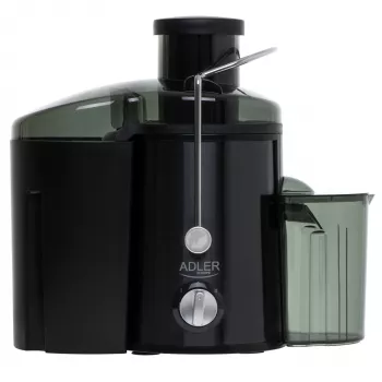 Centrifuginė sulčiaspaudė Adler AD 4132 600 W juoda nerūdijančio plieno