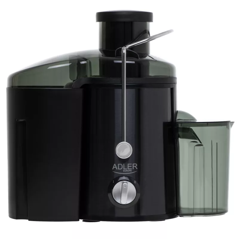 Centrifuginė sulčiaspaudė Adler AD 4132 600 W juoda nerūdijančio plieno