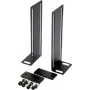 Stovo laikiklis stiprintuvams, Omnitronic 1U galinis montavimas (modelis 30100935)