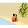 Apsauginis mobiliojo telefono dėklas „Man and Wood“, skirtas „iPhone 12 mini“ – silkės rašto, azalijos juodos spalvos
