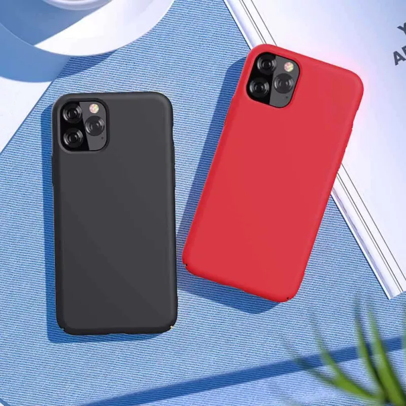 Devia Nature serijos silikoninis dėklas iPhone 12 Pro Max – juodas, minkštos lytėjimo dangos apsauginis dėklas