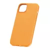 iPhone 15 Plus telefono dėklas Baseus Fauxther Series (oranžinis)