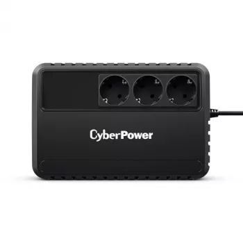 CyberPower BU650EG-FR nepertraukiamo maitinimo šaltinis (UPS) Line-Interactive 0,65 kVA 360 W 3 kintamosios srovės lizdai