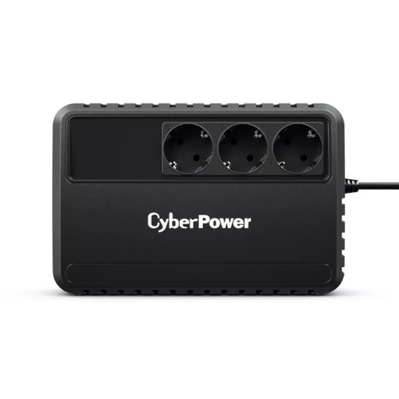 CyberPower BU650EG-FR nepertraukiamo maitinimo šaltinis (UPS) Line-Interactive 0,65 kVA 360 W 3 kintamosios srovės lizdai