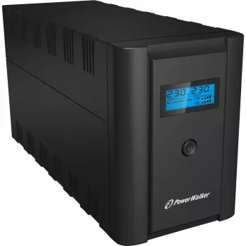 PowerWalker VI 2200 SHL Schuko nepertraukiamo maitinimo šaltinis (UPS) Line-Interactive 2,2 kVA 1200 W 4 kintamosios srovės lizdai(-as)