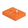 Maketavimo plokštė DELOCK 18319, plastikinė prototipų plokštė, oranžinė, 36×46×10 mm