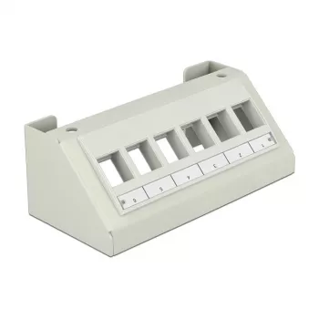 Pataisymų skydelis DeLOCK 86218 Pilkas 65mm x 49mm x 130mm