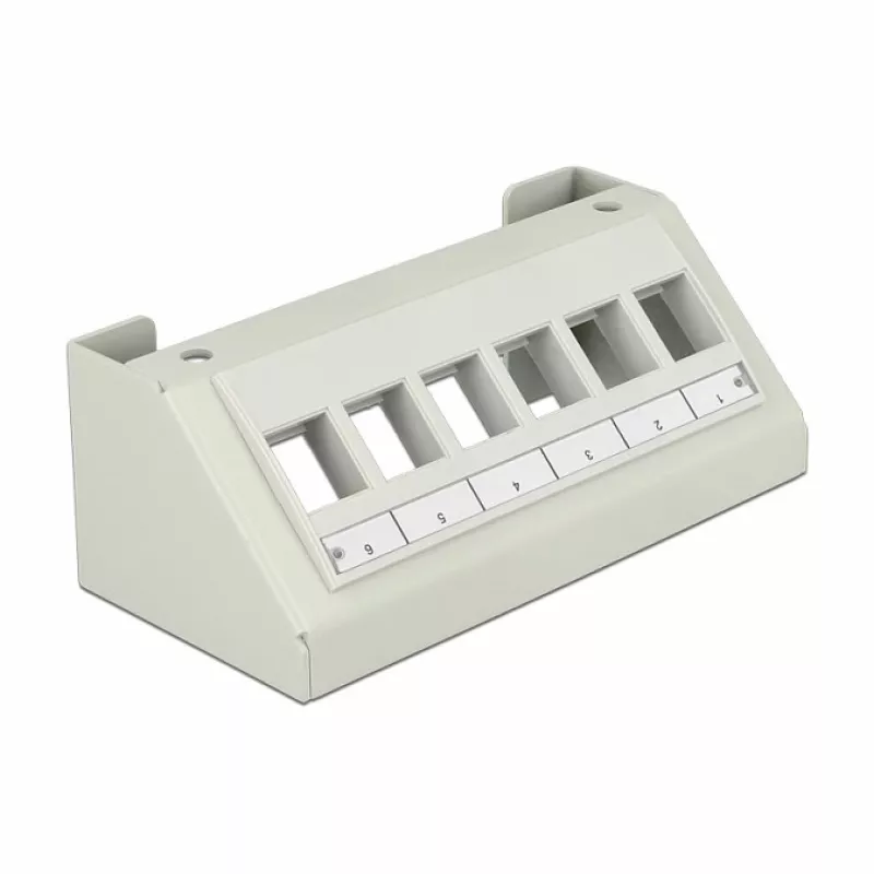 Pataisymų skydelis DeLOCK 86218 Pilkas 65mm x 49mm x 130mm