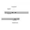 Apple MacBook Air 13 (2025), 16GB, 512GB, M4 (10-CPU/10-GPU), sidabrinis, 35W Dual USB-C maitinimo adapteris, vokiška klaviatūra, MW0X3D/A