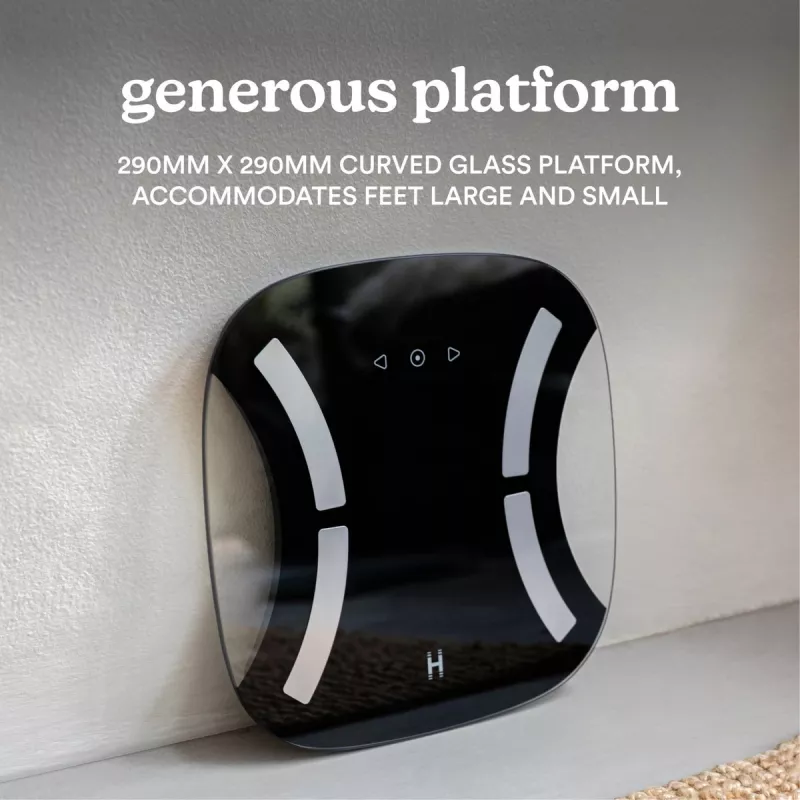 Kūno analizės svarstyklės HoMedics SCL-BC145-BK3R su kūno sudėties matavimu