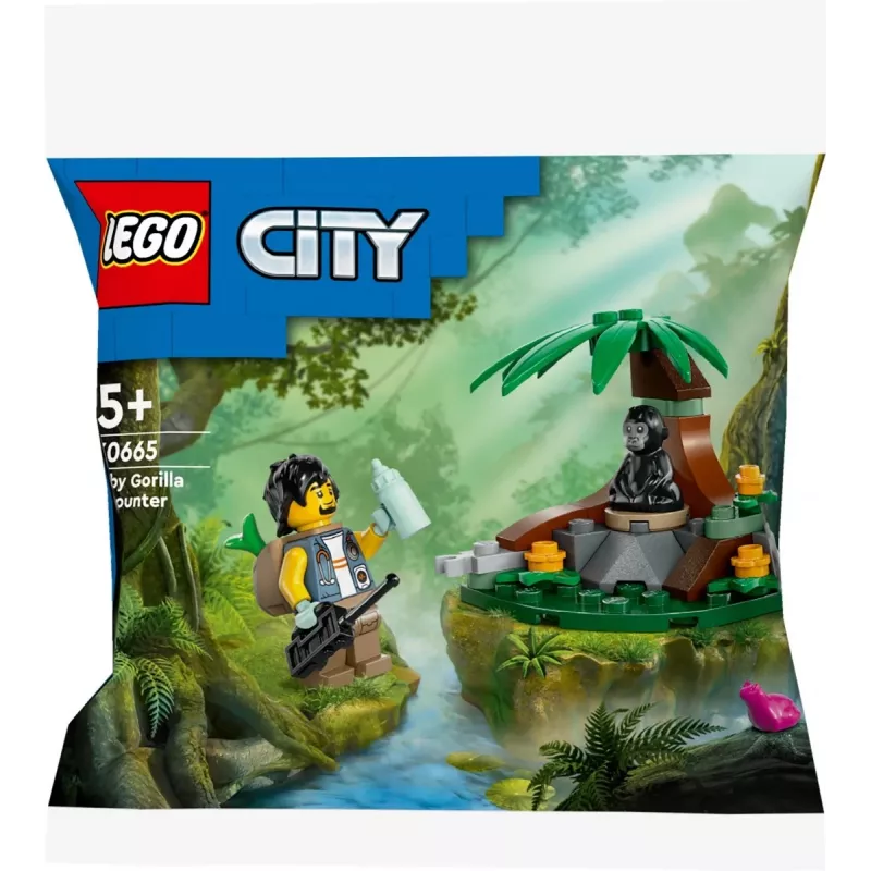 LEGO City 30665 Kūdikio gorilos susitikimas
