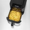 Karšto oro gruzdintuvė Rommelsbacher FRH 1500 — 5 L, 1500 W, nerūdijantis plienas/juoda