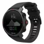 Polar Grit X Pro - Titanium - Sportinis laikrodis su dirželiu - perforuota oda - pilka - Dirželio dydis: M/L - Ekranas 3 cm (1,2 colio) - Bluetooth - 41 g (90085777)