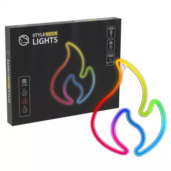 Dekoratyvinė neoninė šviesa MANTA SNL58RGB — RGB spalvą keičianti LED juostelė, modelis SNL58RGB
