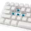 Ducky One 3 Aura balta mini žaidimų klaviatūra, RGB LED - MX-Mėlyna (US)