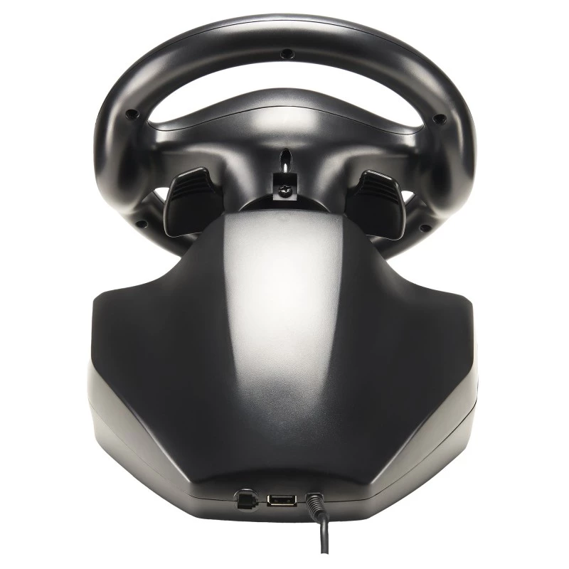 Vairas + pedalai Subsonic SV200 juodi pilki USB 180° pasukimas