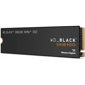 SanDisk WD_Juoda SN8100 NVMe SSD 2TB Retail NVMe / M.2 / PCIe / 14900MB/s skaitymas / 14000MB/s rašymas / Gen5 (WDBCMT0020BNC-WRSN)
